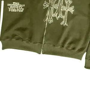 Sudadera Suave y Duradera con Capucha Ajustable de Algodón Premium y Estampado Personalizado, Perfecta para Uso Casual, MOQ Bajo - Product Image 4