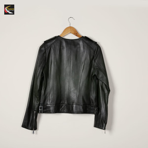 Chaqueta de cuero para mujer Producción a granel Proveedor mayorista - Product Image 6
