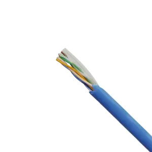 Cat6a 24AWG Double Jacket Bare Copper Bulk Ethernet Cable SFTP For Stage Installation