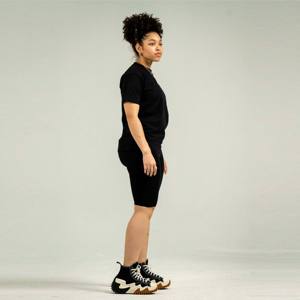 ชุดเสื้อผ้า2ชิ้นสำหรับผู้หญิงใส่สบายและมีสไตล์ชุดเสื้อขี่จักรยานกางเกงขาสั้นและเสื้อยืดสำหรับใส่ลำลองฤดูหนาวและฤดูร้อน - Product Image 3