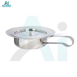 Almac กระโถนสแตนเลสทางการแพทย์ที่ออกแบบมาเพื่อความสบายและสุขอนามัยของผู้ป่วยเหมาะสำหรับโรงพยาบาลคลินิกใช้ในบ้าน - Product Image 1