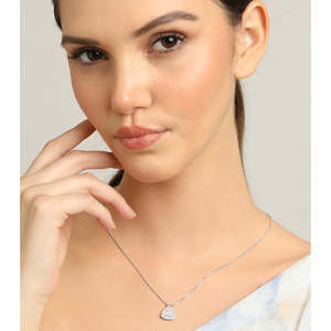 CLARA Juego de Collar y Pendientes de Plata de Ley 925 con Colgante Jules, Joyería Fina con Colgantes y Dijes - Product Image 5