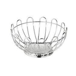 Cesta de almacenamiento de frutas y verduras de 2 niveles de hierro sólido con recubrimiento en polvo blanco, cesta de almacenamiento de cocina de mesa de Metal de la mejor calidad - Product Image 2