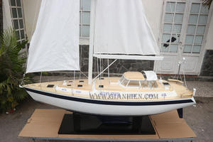 Gia nhien เรือเร็วทำจากไม้ทาสีมุกขาว62-ดีไซน์ตามสั่ง - Product Image 2