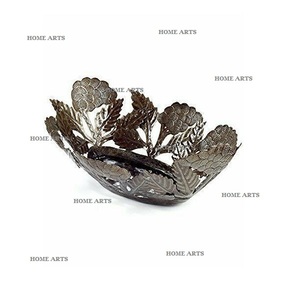 Dernier modèle Bol décoratif en aluminium Fait à la main Bol à chocolats aux fruits secs de taille moyenne au prix le plus bas - Product Image 5