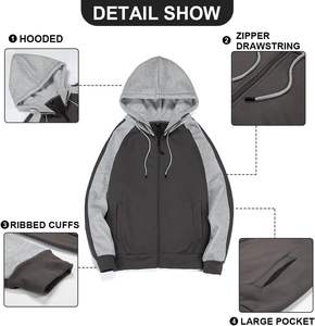 2025 hommes décontracté mode Joker Sublimation pull à capuche meilleure qualité drôle surdimensionné respirant conception solide motif OEM - Product Image 4