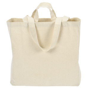 Dual Carry Organic Cotton Tote <b>Bag</b> Durable Modern Design <b>Long</b> Handle Leopard Letter Medium for Daily Advertising Foods Carrying - Product Image 3