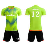 Maillots de football pour hommes adultes personnalisés, à séchage rapide, respirants, légers, à manches courtes, 100% polyester, antibactériens