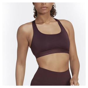 Soutien-gorge de sport pour femmes Sibrin Premium, soutien moyen, respirant, rembourré, dos nageur, sans couture, personnalisé, entraînement, course à pied, yoga, gym, fitness - Product Image 3