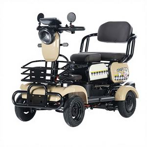 Silla de Ruedas Eléctrica Urbana de Cuatro Ruedas, Mini, 3 Velocidades, Marco de Acero, Impermeable, Batería de Litio de 48V 15Ah, Motor de 600W en el Eje Trasero - Product Image 2