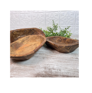 Bol à pâte en bois décoratif bol en bois artisanal décoratif haute qualité fruits et bol à pain en bois pâte - Product Image 6