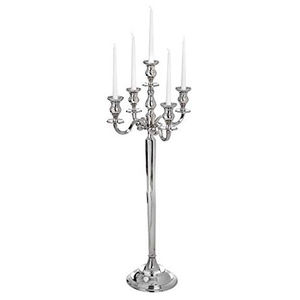 High Quality <b>Crystal</b> Nickel Plated Candle <b>Stand</b> with Votive Handmade Metal Holders Elegant Decorative Piece for Home and Events - Product Image 5