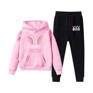 Survêtements de sérigraphie fabriqués en usine 100% survêtements de sérigraphie en Polyester vente entière femmes survêtement de sérigraphie - Product Image 4