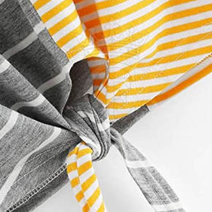 Haut court en coton et polyester pour femme à séchage rapide et respirant manches courtes couleur unie écologique pour l'été - Product Image 6