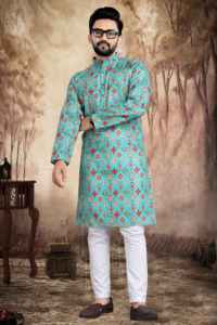 Kurta Designs Pour Hommes Designers Et Casual Shalwar Kameez Span polyester hommes kurta demi manches slim fit kurta design Eid - Product Image 2