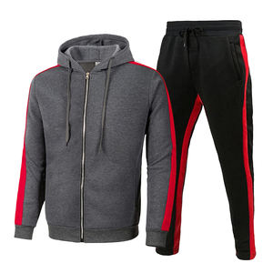Ensembles de survêtement unis pour hommes personnalisés, OEM, haute qualité, légers, pour l'entraînement sportif, jogging, vente en gros - Product Image 3