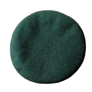 Boinas de Alta Calidad, Ligeras y Cómodas, Hechas de Lana, Color Verde - Product Image 3