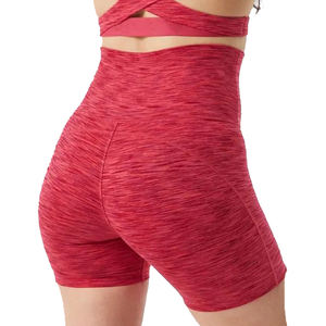 กางเกงขาสั้นออกกำลังกายทรงสปอร์ตเอวสูงสำหรับผู้หญิง รุ่น New Contour Scrunch Butt ช่วยยกกระชับสะโพก เหมาะสำหรับฟิตเนส โยคะ และออกกำลังกายทั่วไป - Product Image 3