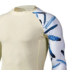 Best Wholesale Price Customized Design Male Gym Wear <b>Swim</b> Suit Printed <b>Long</b> <b>Sleeves</b> High Quality Rash Guard for Men - Product Image 4