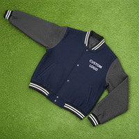 OEM Venta Caliente Chaquetas Varsity Personalizadas de Invierno para Mujer, Estilo Universitario Vintage, con Parches de Chenilla y Bordados, de Algodón y Lana de Oveja, al por Mayor