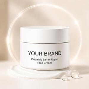 Crème réparatrice de barrière cutanée à la céramide en marque privée, OEM, hydratante, apaisante, pour peaux sensibles - Product Image 4