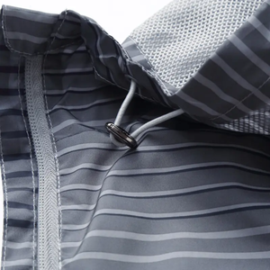 2025 personnalisé hommes Jogging léger à capuche coupe-vent en nylon veste avec tissu de polyester imperméable veste d'extérieur - Product Image 6