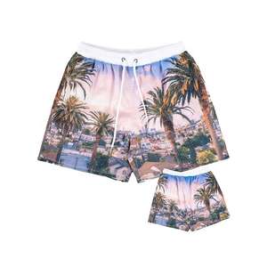 Pantalones Cortos de Baloncesto Personalizados para Hombre, Talla Grande, Transpirables, Nuevo Diseño, Ropa Deportiva Estampada, Logotipo Personalizado, Venta al por Mayor - Product Image 4