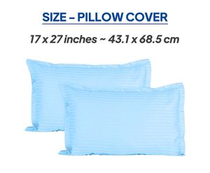 400 TC <b>Striped</b> Pure Cotton Bedsheet Premium White <b>Striped</b> <b>Bed</b> <b>Sheet</b> - Product Image 6