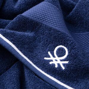 Be-2293-Nvy Serviette 100% coton bleu marine 90x150 cm - BLEU MARINE - Product Image 3