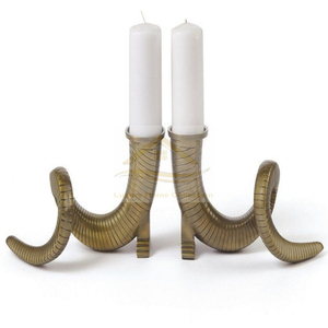 New Home and Garden Metal Candle Stand <b>Set</b> of 3 Wax Jars and Candle Holders Black and Silver Color <b>Dinnerware</b> Tabletop Lightning - Product Image 6