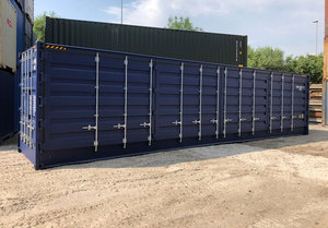 Conteneur sec de 20 pieds, capacité de 66,07 m³, conteneur d'expédition industriel bleu pour le stockage et le transport - Product Image 4
