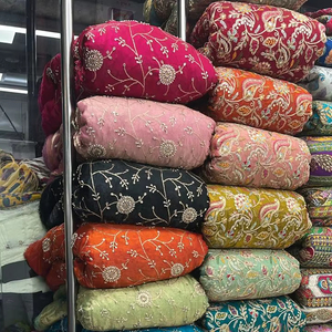 Robes et tenues en textile non tissé de luxe de haute qualité, brodées de sequins jacquard, décoration intérieure, mariage, vente en gros premium - Product Image 1