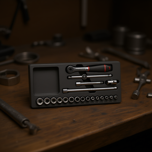 Jeu d'outils Usag de 21 pièces avec douilles polygonales à cliquet - Product Image 3