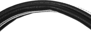 Bride de cheval en cuir, brides Western Brow Band réglables pour chevaux avec mèches et rênes détachables (S (moins de 1.2 mètres), rouge) - Product Image 2
