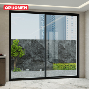 Véranda en aluminium personnalisée <span class=keywords><strong>porte</strong></span> <span class=keywords><strong>coulissante</strong></span> <span class=keywords><strong>double</strong></span> verre trempé fenêtres et portes avec <span class=keywords><strong>rail</strong></span> <span class=keywords><strong>porte</strong></span> <span class=keywords><strong>coulissante</strong></span> à vendre - Product Image 3