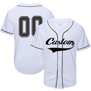 Uniforme de béisbol Nuevo estilo Cómodo y transpirable Diseño impreso multicolor Camisas de béisbol Ropa deportiva - Product Image 6