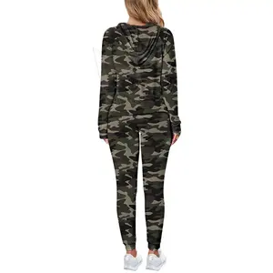 Chándal de Algodón 100% para Mujer, Ropa Deportiva de Moda, Transpirable, Estampada, Ropa Deportiva Informal para Mujer - Product Image 3