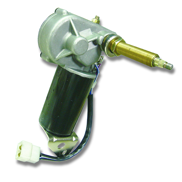 CHIN LANG Heavy Duty Brush Windscreen Wiper Motor 12V 24V Adjustable Angle Customized Brackets Shaft Drive Arm