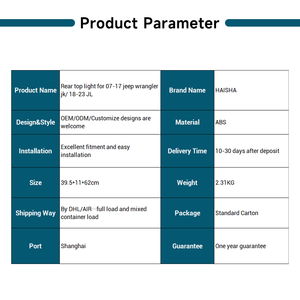 Bonne qualité et prix du feu de freinage compatible avec le feu de toit d'aile de queue segmenté par LED JL JK 2007 + - Product Image 6