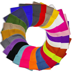 Wholesale 100% Wool Knitted Hats High Quality Custom Logo <b>Beanie</b> for Men <b>Women</b> Unisex Winter <b>Beanies</b> Multi-Color for Beach Use - Product Image 5