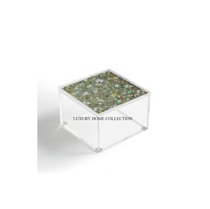 กล่องฐานหวานทำจากโลหะอะคริลิคแบบดั้งเดิมพร้อมงานที่ประณีตสำหรับเทศกาลแต่งงานงานพิเศษบรรจุภัณฑ์หวานแบบพรีเมี่ยม - Product Image 1