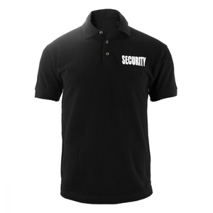 Polo à logo brodé personnalisé pour garde de sécurité Uniformes d'été à manches courtes utilitaires de première classe Vente en gros - Product Image 2
