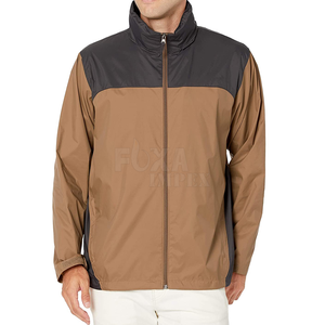 Wholesale Custom Logo <b>Waterproof</b> Windbreaker Men's Lightweight Outdoor Comfortable Stylish Wear Top Quality Perfect for Sale - Product Image 1