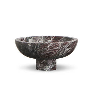 Marble Attractive Fruit Bowl Household Natural Marble Stone Round Fruit Salad Bowl Best Piece Manufactured in India - Product Image 3