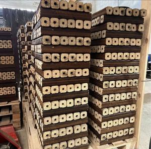 Briquettes de bois écologiques de qualité supérieure, style Pini Kay/Nestro/RUF, combustible haute densité pour poêles et cheminées, durables. - Product Image 6