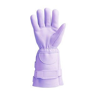 Gants de sécurité de haute qualité prix de vente entier gants de sécurité ignifuges Offre Spéciale prix bon marché cuir meilleurs gants de sécurité de pompier - Product Image 3