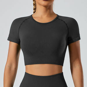 ชุดออกกำลังกายแบบไร้ตะเข็บสำหรับผู้หญิงชุดออกกำลังกายเล่นโยคะชุดออกกำลังแบบปรับแต่งได้5ชิ้น2025 - Product Image 4