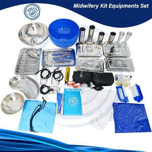 Juego de Instrumentos de Partería, Kit Completo de Instrumentos de Parto de Acero Inoxidable, Manual para Uso de Matronas - Product Image 2