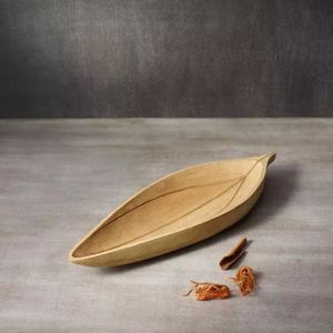 Plato de madera de hoja de alta calidad de Venta caliente al mejor precio del fabricante y exportador indio - Product Image 5