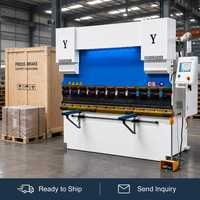 Prensa Plegadora CNC WC67K-63T 2500 con Doble Servoaccionamiento y Eje de Torsión, 63 Toneladas, para Plegado de Chapa Metálica
